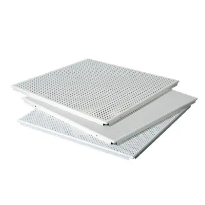 قیمت خرید سقف کاذب تایل آلومینیومی به ابعاد 30در30 سانت مدل نمایان  و قیمت سازه  ای جی وی