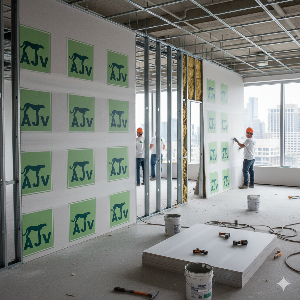 درای‌وال‌های مدولار AJV؛ اجرای سریع، مقاوم و قابل جابه‌جایی برای فضاهای تجاری و اداری