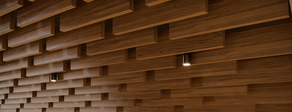 معرفی و بررسی لوورهای چوبیAJV سقف کاذب