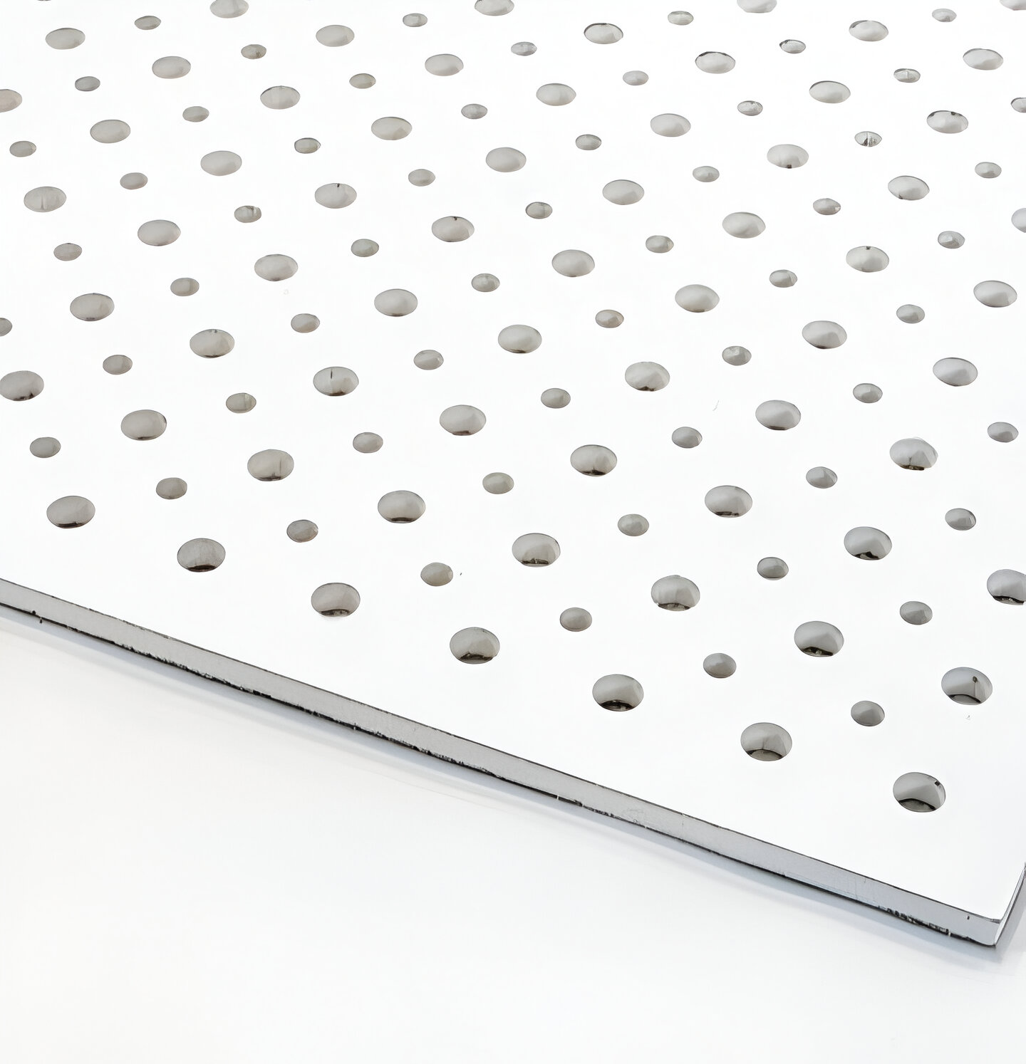 تایل گچی پانچ‌دار ای جی وی طرح گرد منظم چیست؟