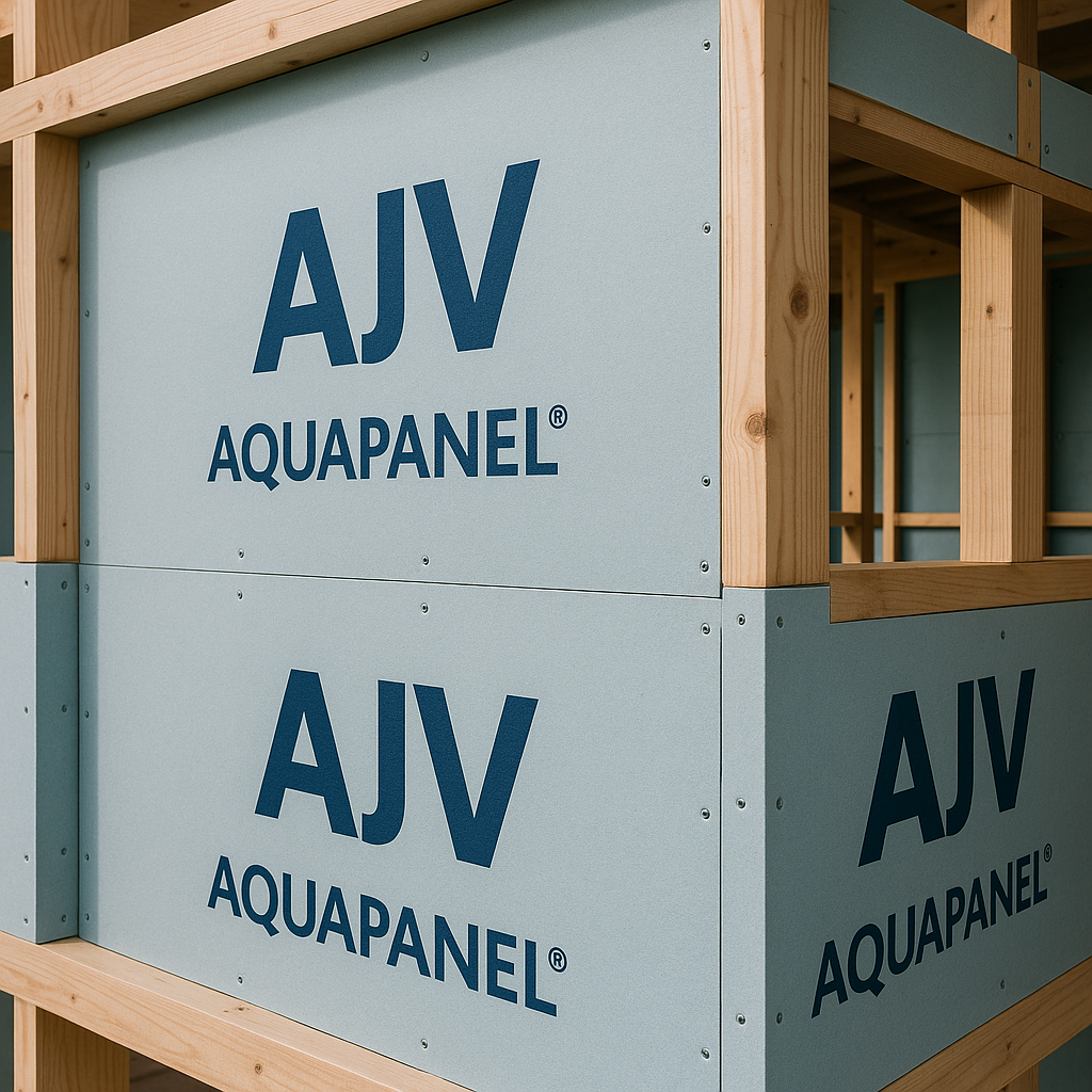 آکوا پنل و سازه‌های چوبی: