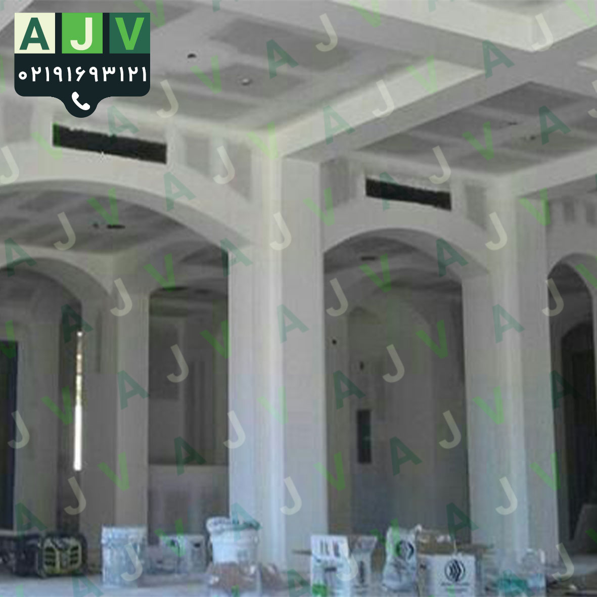 تایل گچی ساده