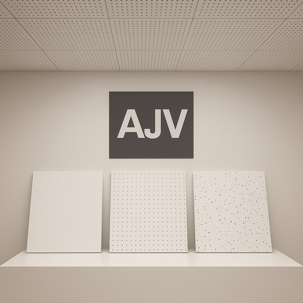 تفاوت تایل گچی ای جی وی با تایل آکوستیک.