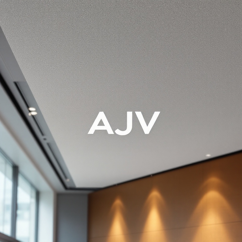 برند AJV سقف؛ پیشگام تخصصی در عرضه تایل آکوستیک سقف کاذب